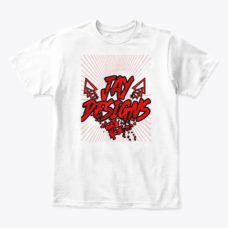 Kids Clothes Red Design